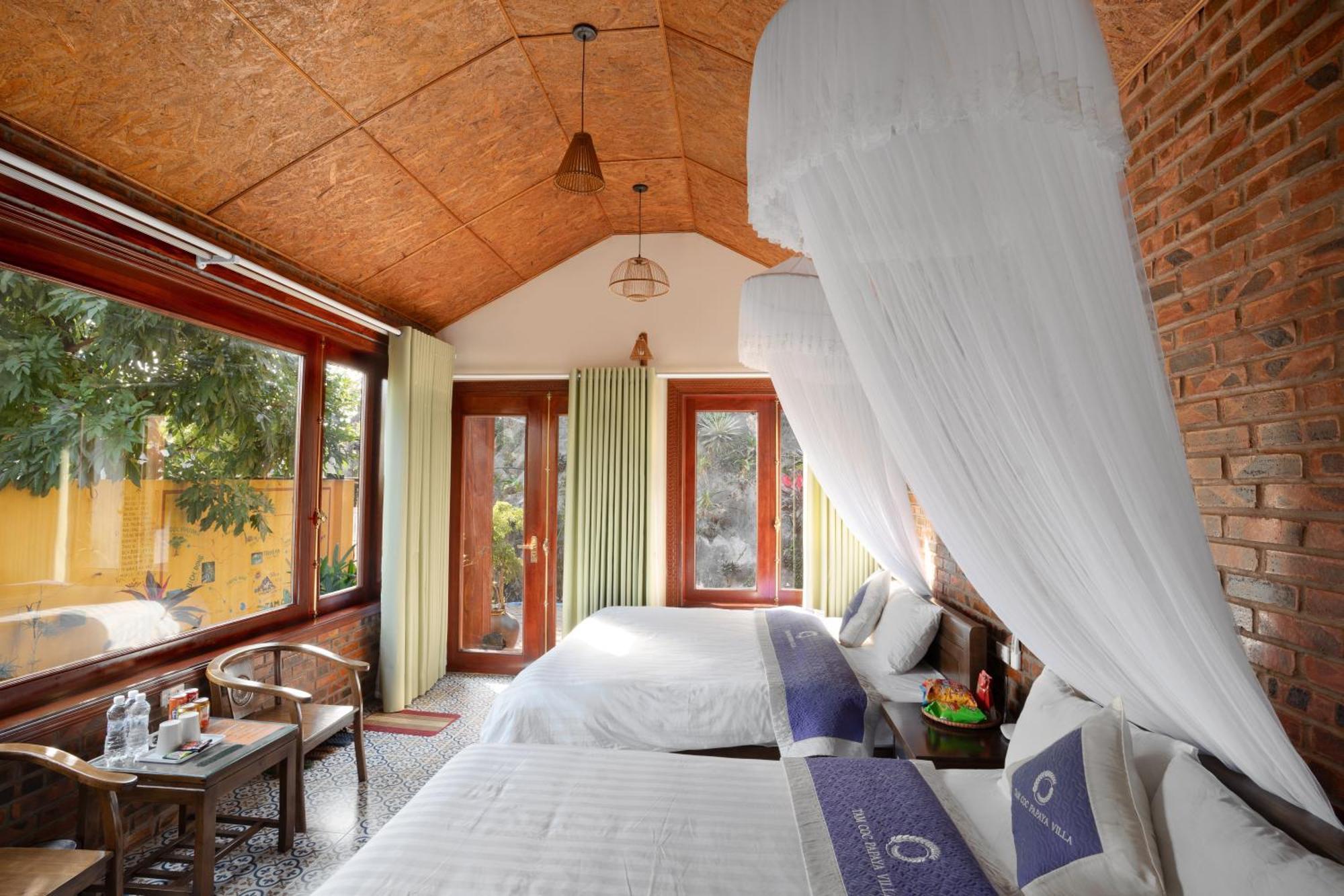 Апартаменты Papaya Bungalow & Rice Fields Ниньбинь Экстерьер фото