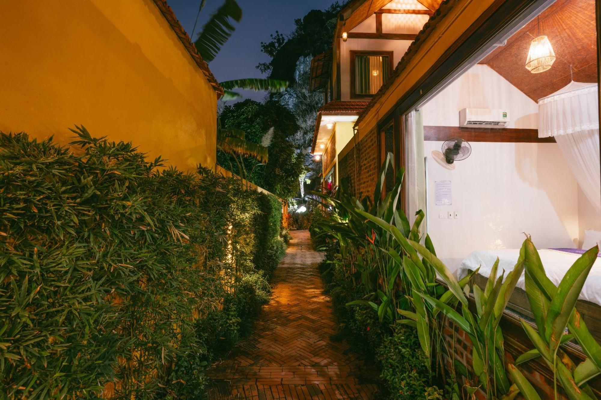 Апартаменты Papaya Bungalow & Rice Fields Ниньбинь Экстерьер фото