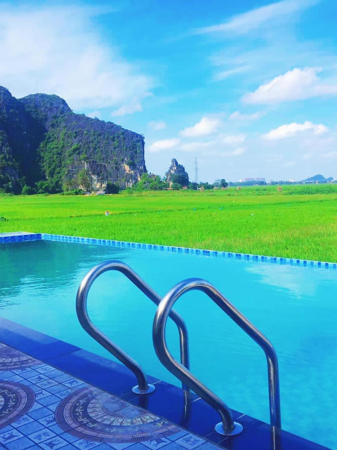 Апартаменты Papaya Bungalow & Rice Fields Ниньбинь Экстерьер фото