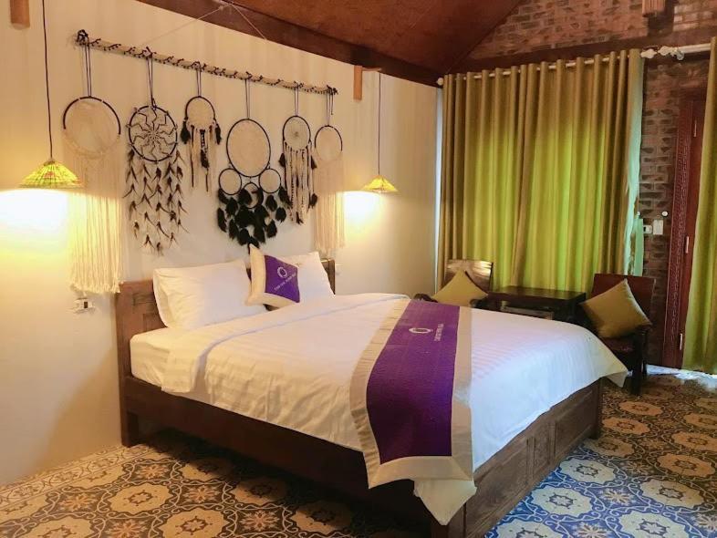 Апартаменты Papaya Bungalow & Rice Fields Ниньбинь Экстерьер фото