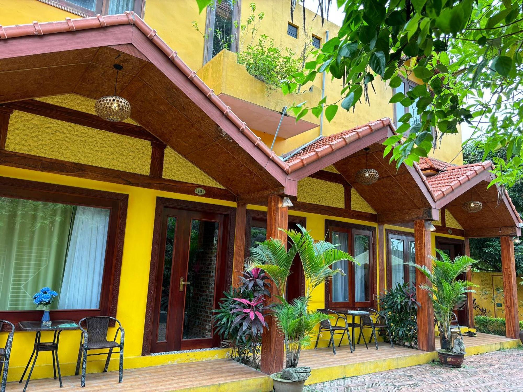 Апартаменты Papaya Bungalow & Rice Fields Ниньбинь Экстерьер фото