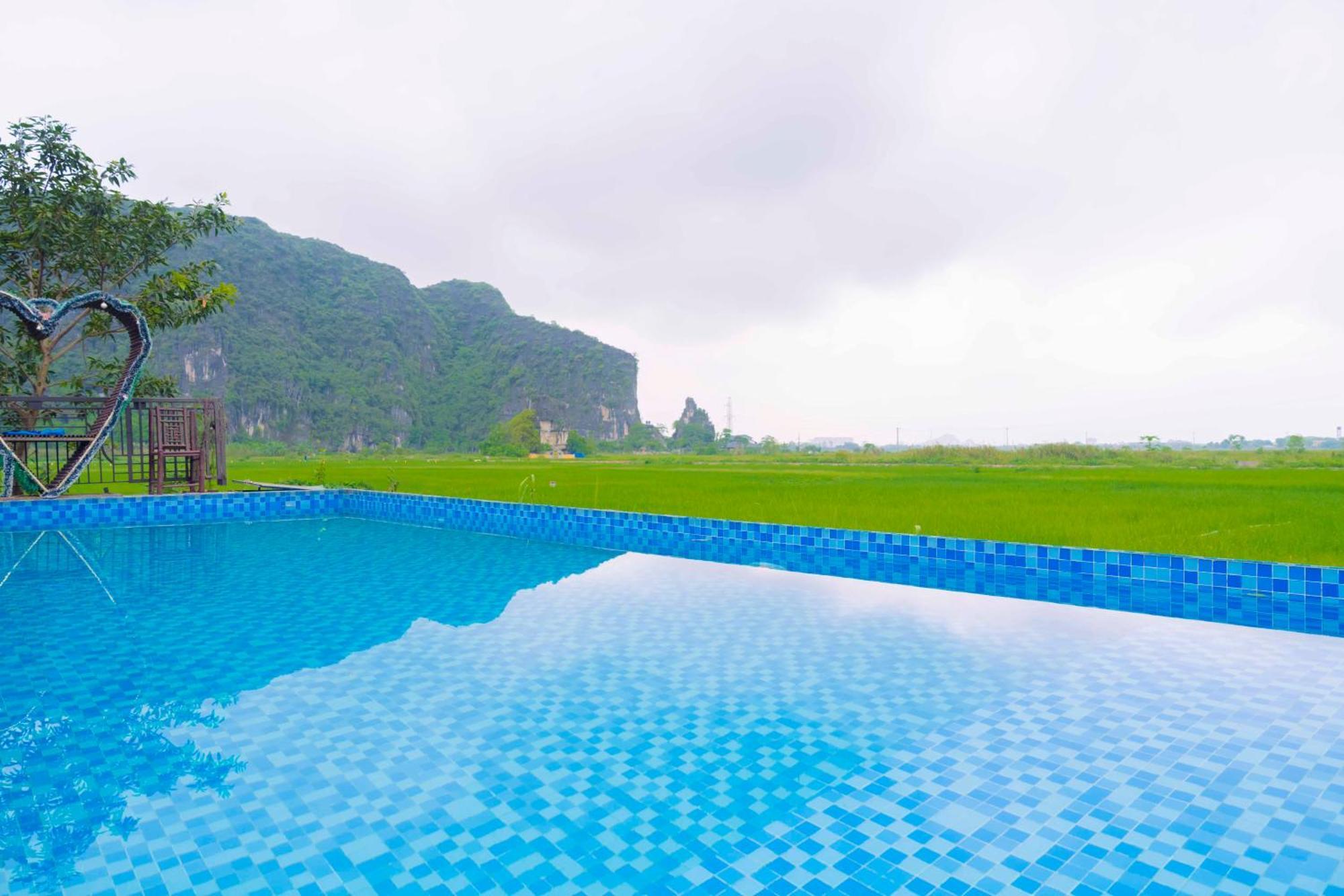 Апартаменты Papaya Bungalow & Rice Fields Ниньбинь Экстерьер фото
