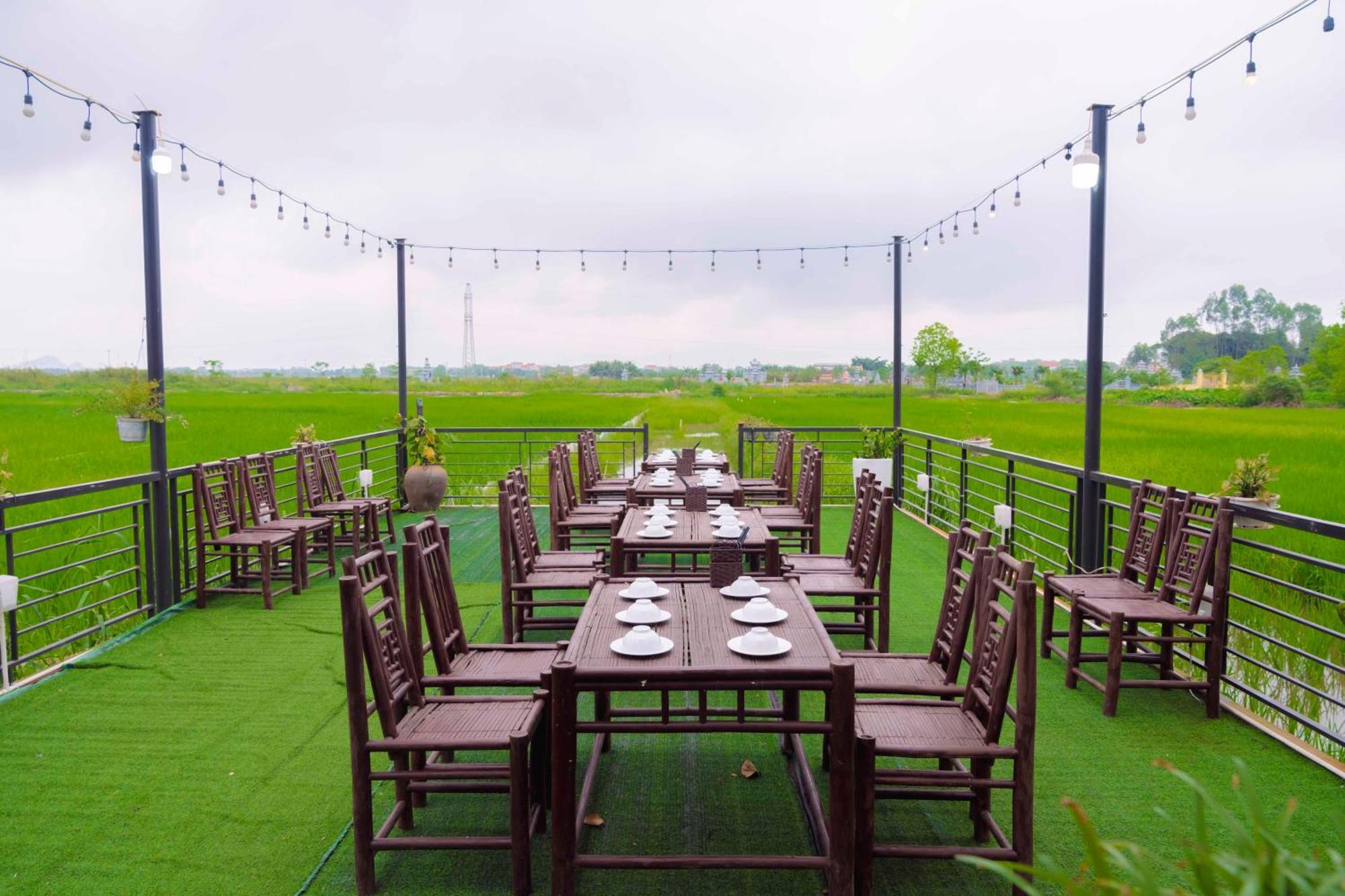 Апартаменты Papaya Bungalow & Rice Fields Ниньбинь Экстерьер фото