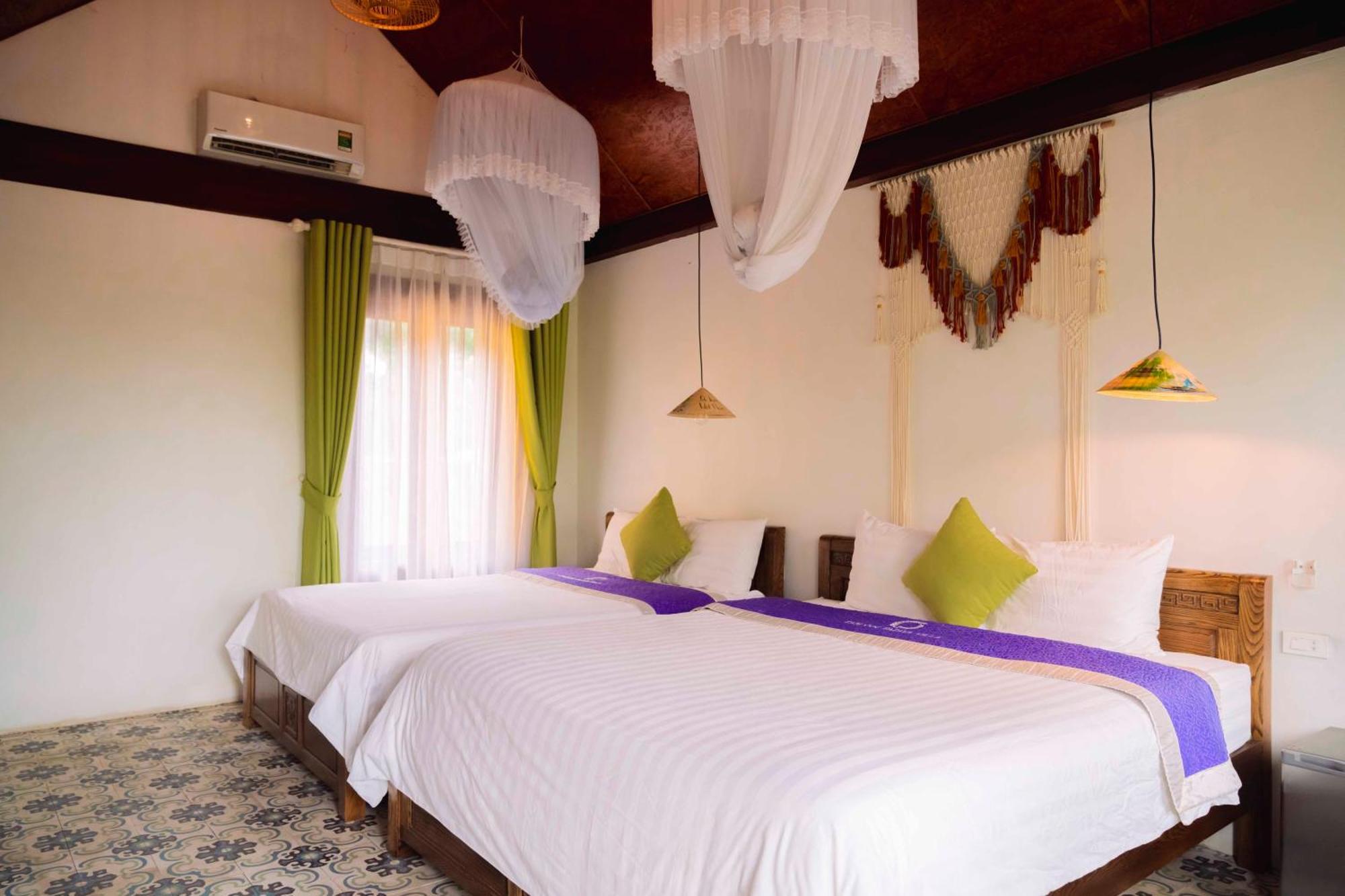 Апартаменты Papaya Bungalow & Rice Fields Ниньбинь Экстерьер фото