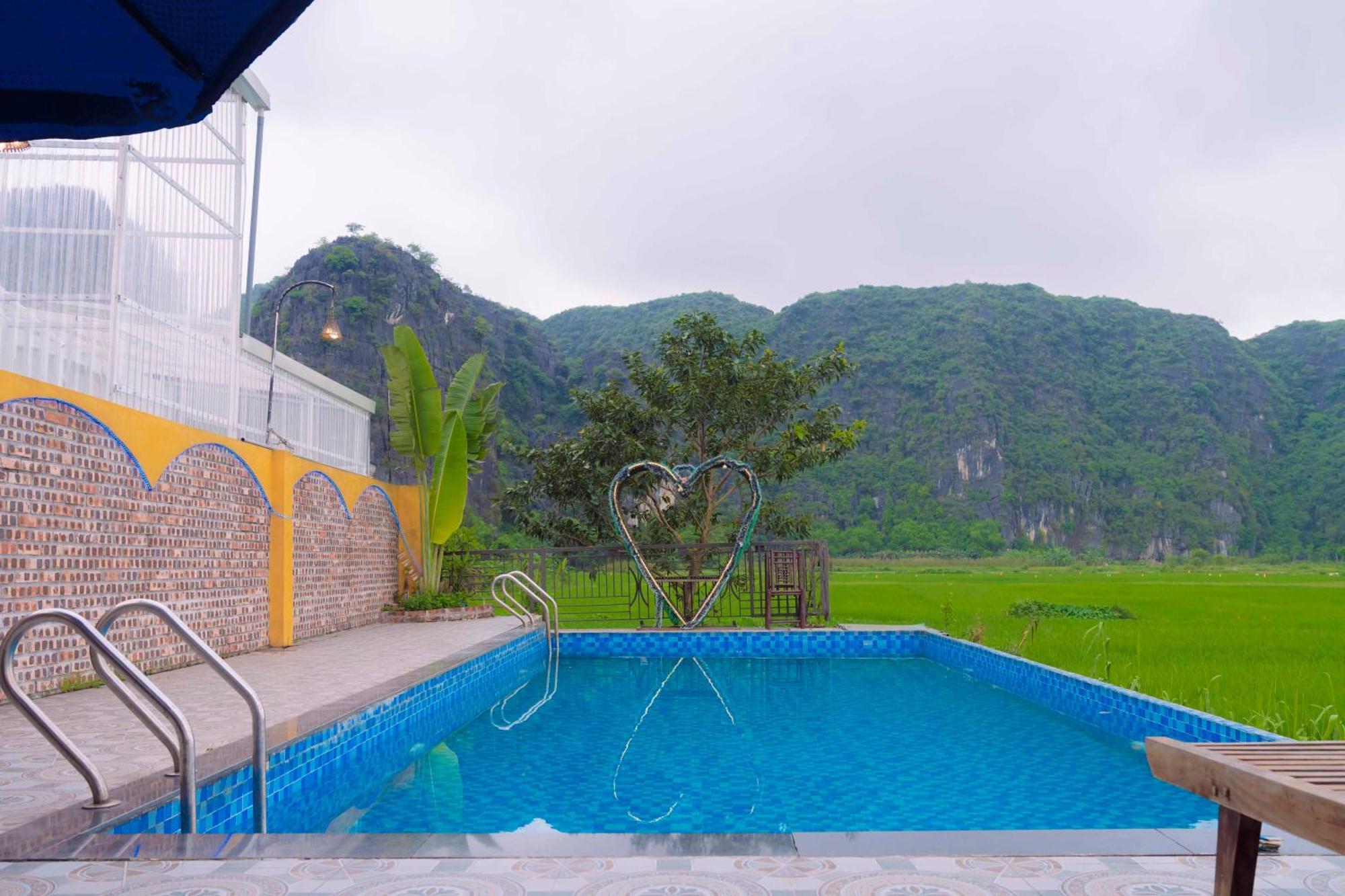 Апартаменты Papaya Bungalow & Rice Fields Ниньбинь Экстерьер фото