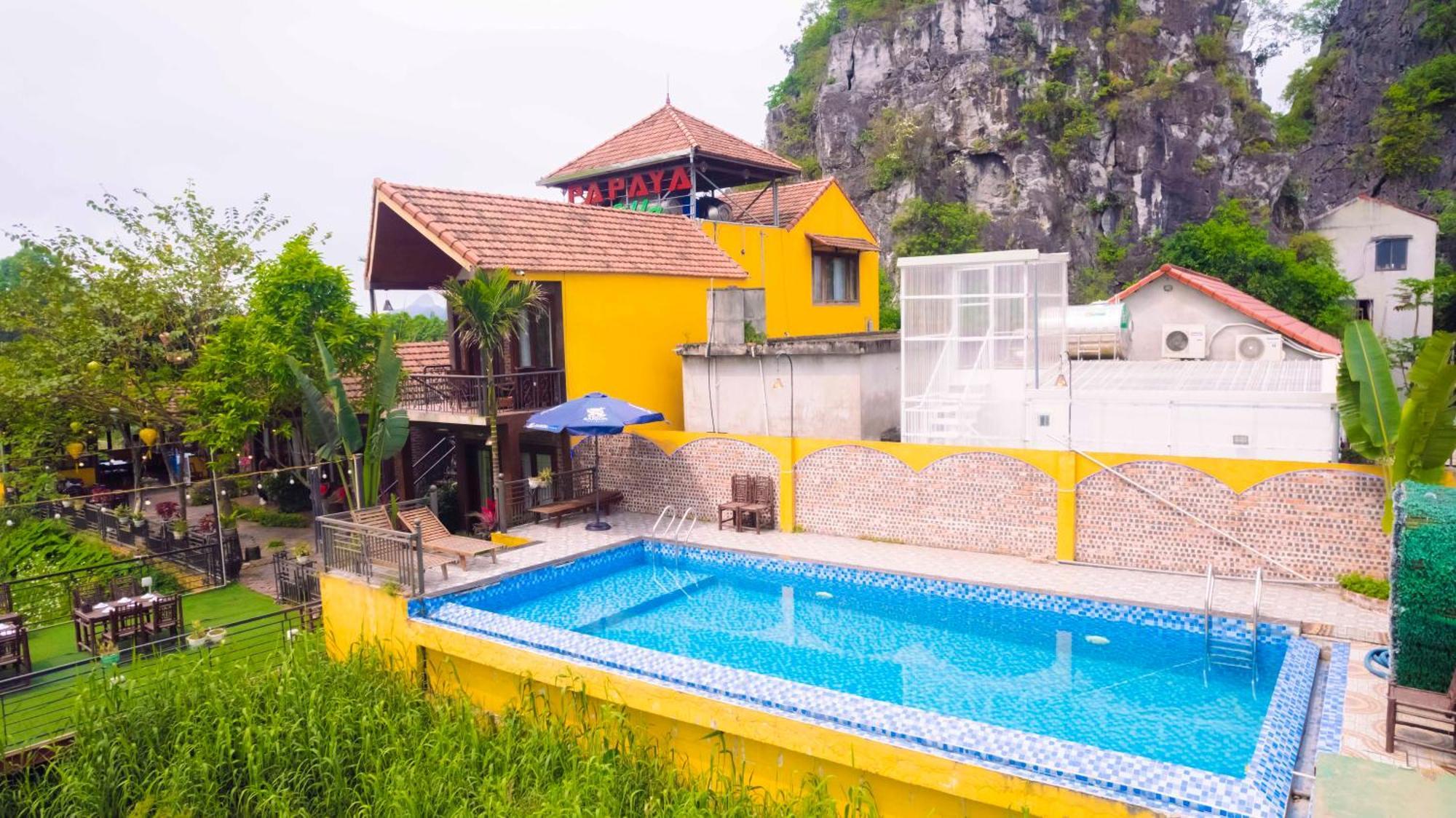 Апартаменты Papaya Bungalow & Rice Fields Ниньбинь Экстерьер фото